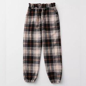 Fashion Ladies Plaid Joggers